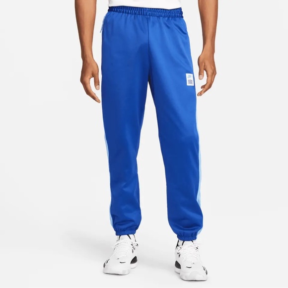 Nike Therma-FIT Starting 5 Men's Basketball Fleece Pants Size XL Blue DQ5824-417